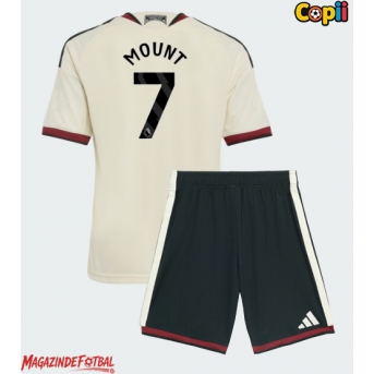 Manchester United Mason Mount #7 Echipament de Fotbal Replică 2026-27 Copii Treilea (+ Șorturi)